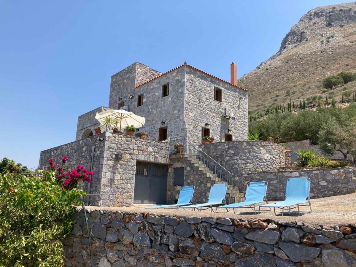 Πύργος Παραδοσιακός Με Μαγευτική Θέα - Villa Traditional Tower With Amazing Sea View Areopoli Eksteriør billede