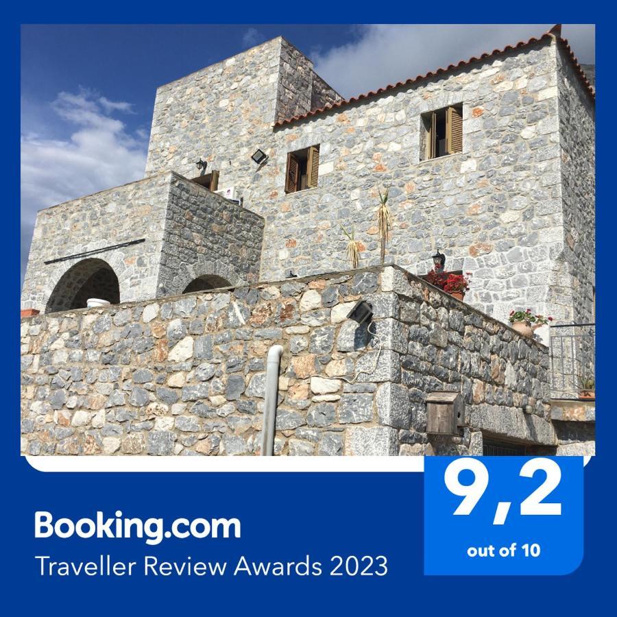 Πύργος Παραδοσιακός Με Μαγευτική Θέα - Villa Traditional Tower With Amazing Sea View Areopoli Eksteriør billede